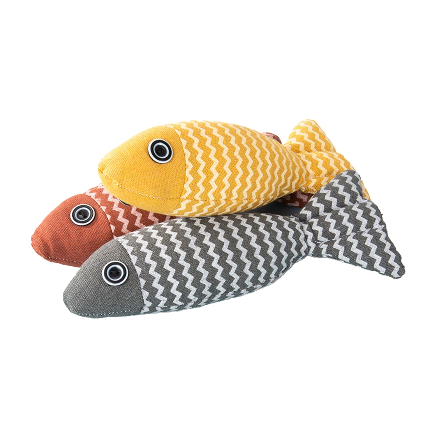 Yellow Gray Red (Set of Three)