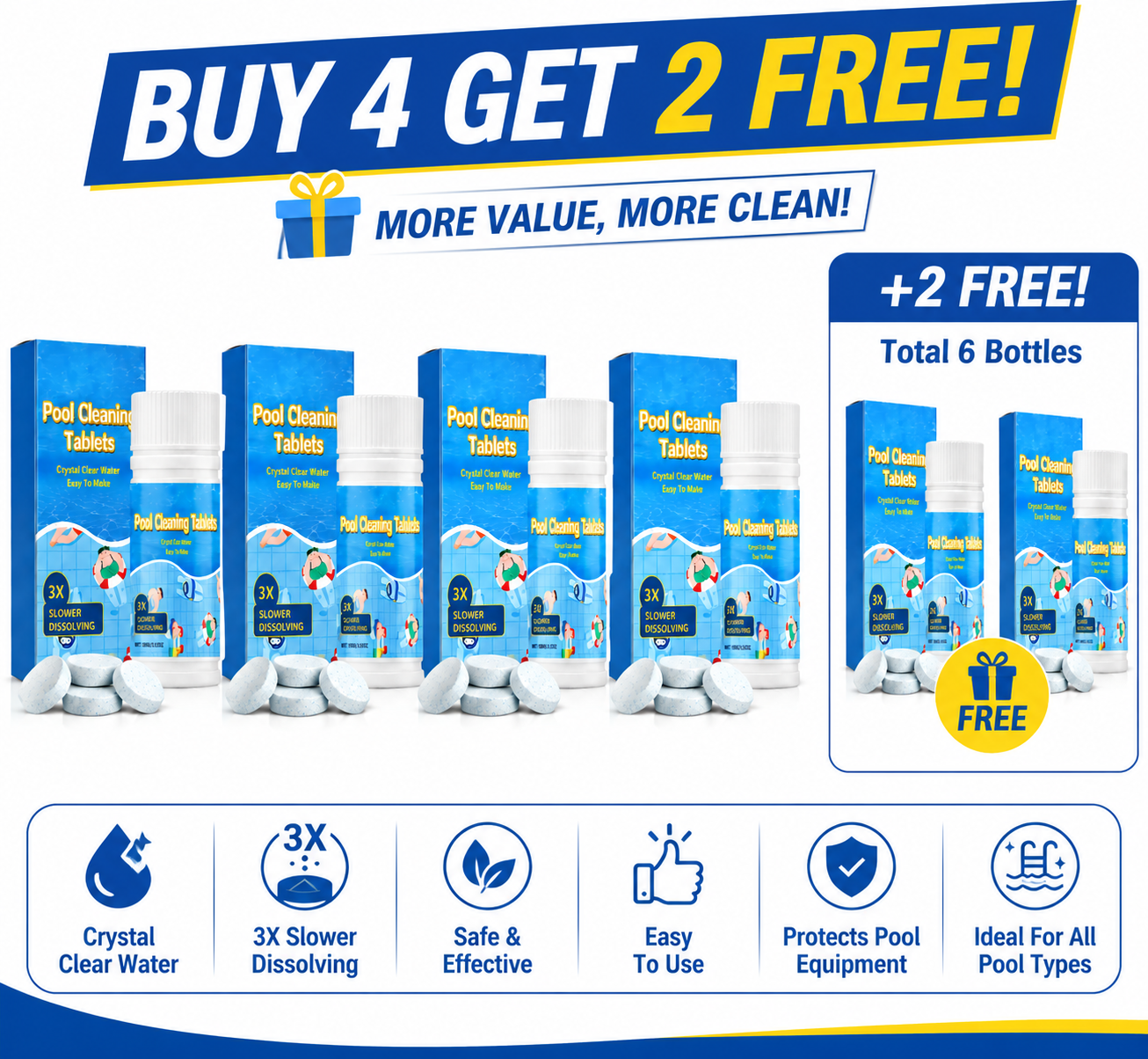 🏊🏊🏊Buy 4 Get 2 Free🏊🏊🏊