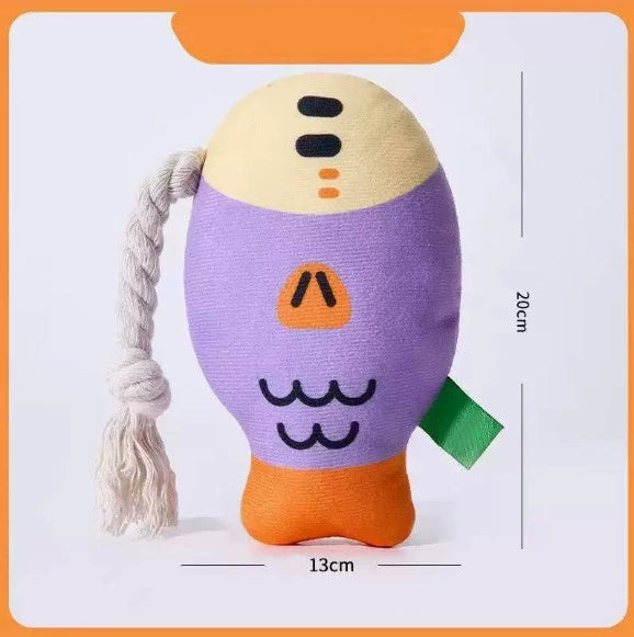 Cat Toy Realistic Fish Catnip Fish Cat Teaser Wand