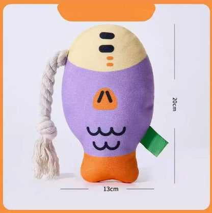 Cat Toy Realistic Fish Catnip Fish Cat Teaser Wand